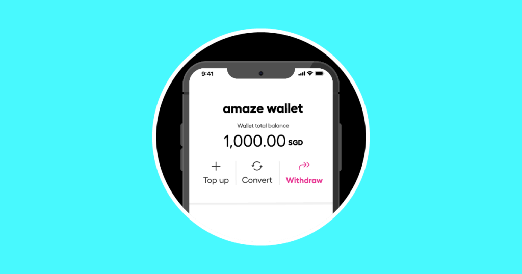 Your amaze wallet is upgraded: Bank withdrawals and higher limits are here!  blog image